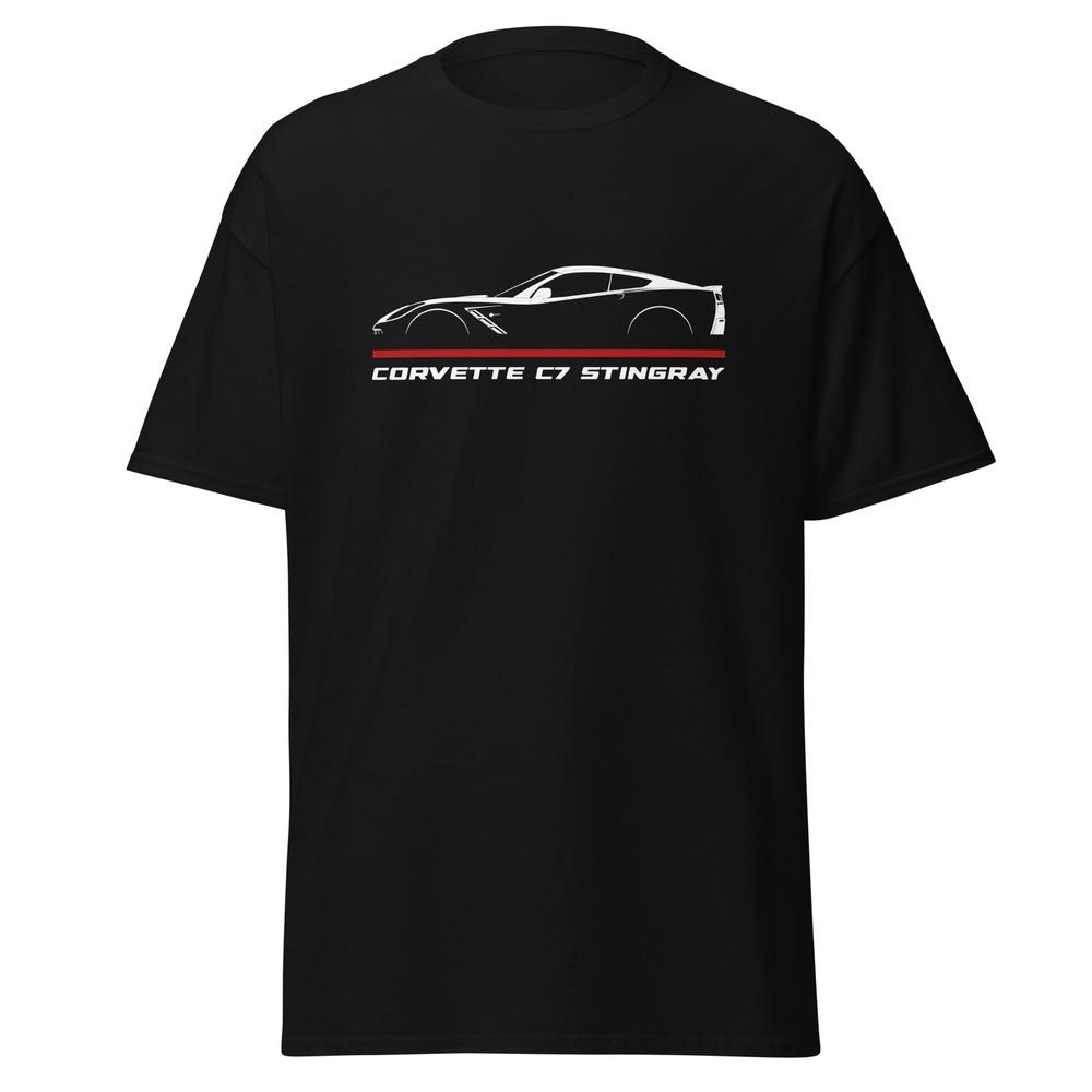 

Premium T-Shirt For Chevrolet Corvette C7 Stingray 2013-2019 Fans Birthday Gift XL