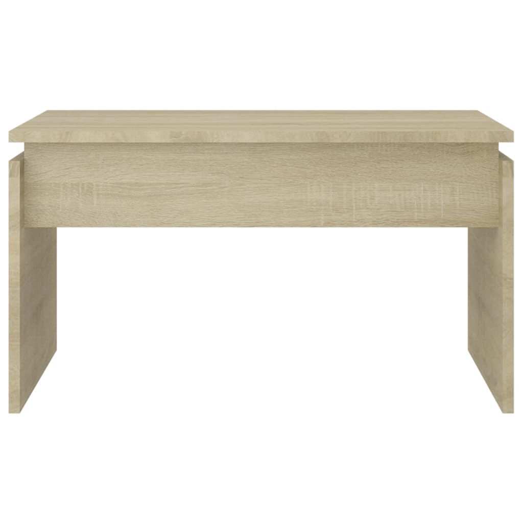  Coffee Table, Sonoma Oak, 68x50x38 Cm, Wood-based Material