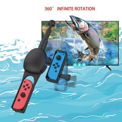 Game Handgrip Game Accessories Handle Joypad Stand Holder Fishing Rod Pole for Nintend Switch Joy-con