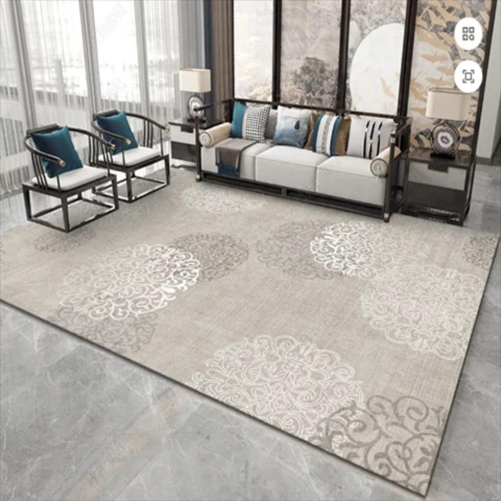 New Chinese Style Rugs Living Room Non-slip Sofa and Coffee Table Mat Easy Clean Decoration Home Carpet for Rooms Customizable