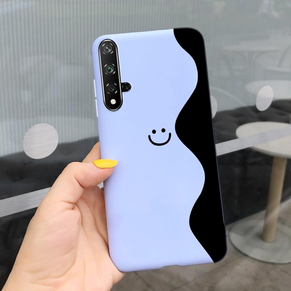 For Huawei Nova 5T Case Honor 20 Fashion Art Painted Cover Soft Slim Phone Case For Huawei Nova 5T 5 T Honor20 Back Cover Bumper