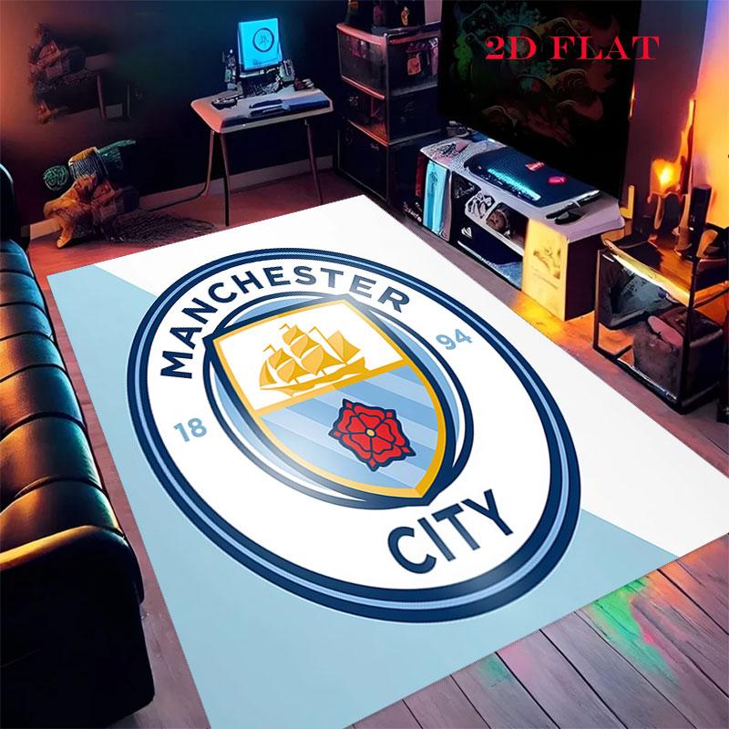 Rodri MCFC General Carpet Rug for Living Room Bedroom Home Sofa Decoration,Kids Play Nonslip Floor Mat