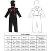 Black Red Muscle Chest Costume Halloween Costume Safety Boys Power Costume