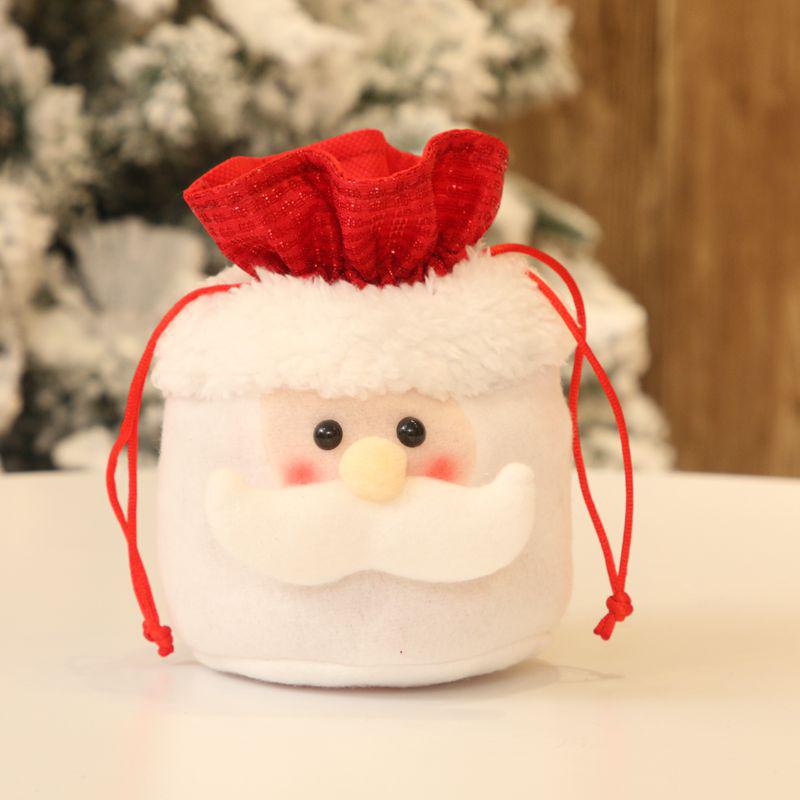 Christmas Candy Gift Bag: Santa, Snowman & Reindeer Design for Tree Decoration