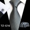 Plaid Men's Tie, Pocket Square & Cufflinks Set (3-Piece) 2025