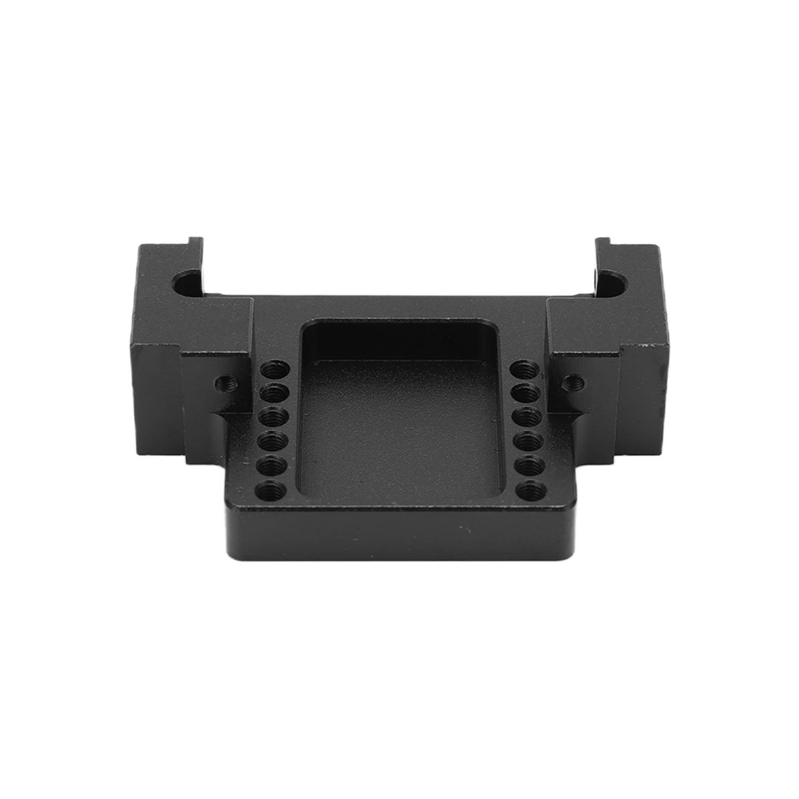 

114 Металева передня поперечна балка Алюмінієвий сплав Рухома збірка радіокерованої вантажівки для Tamiya RC TruckЧорний