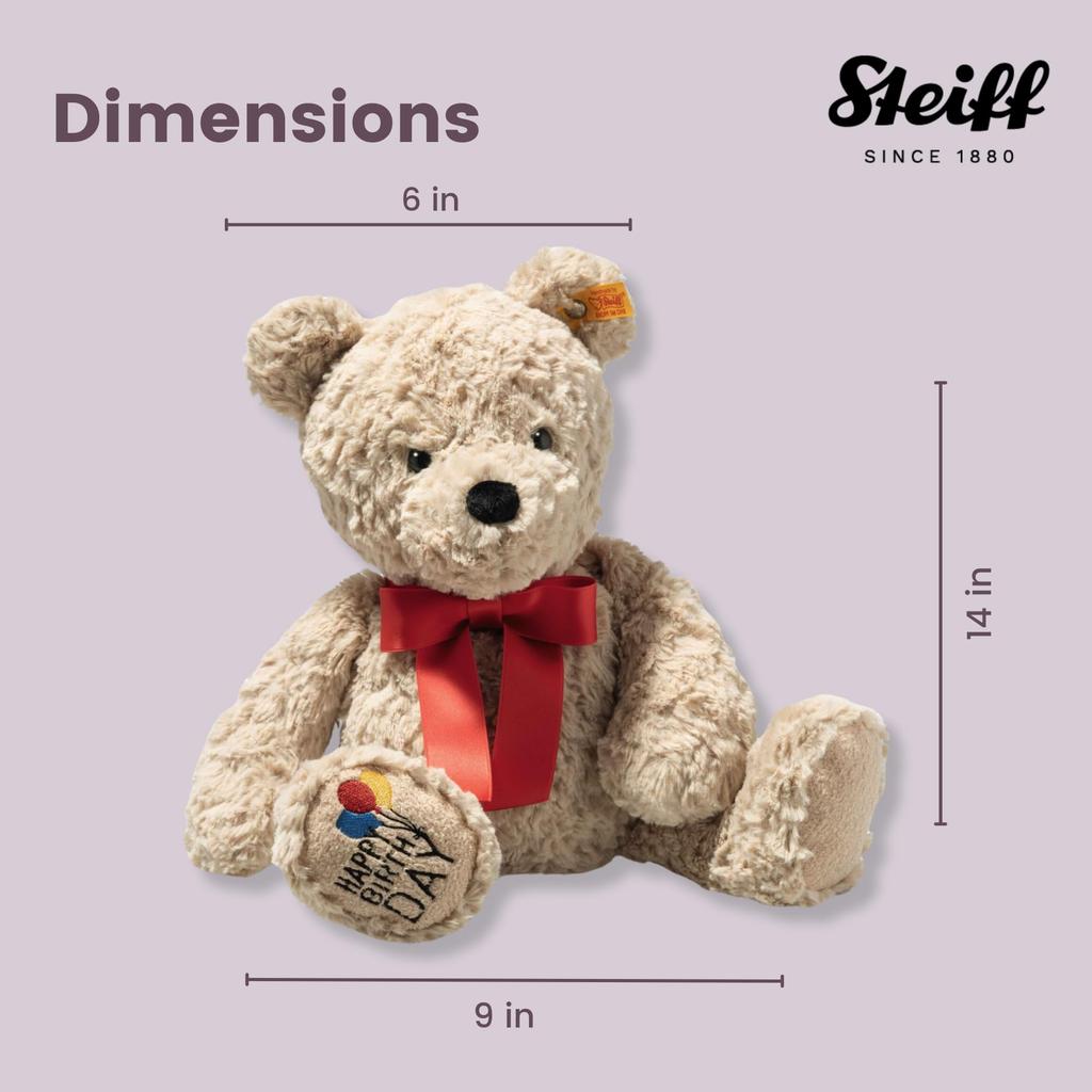 Steiff Jimmy Happy Birthday Teddy 35cm Bear,