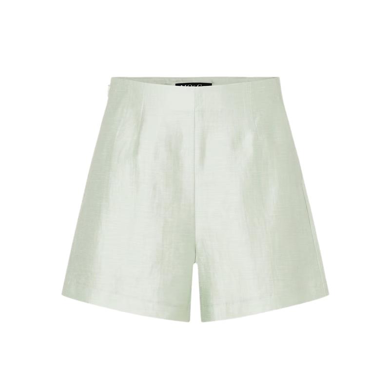 

MO&Co. Women s Linen Blend Textured Loose Casual Shorts M/165