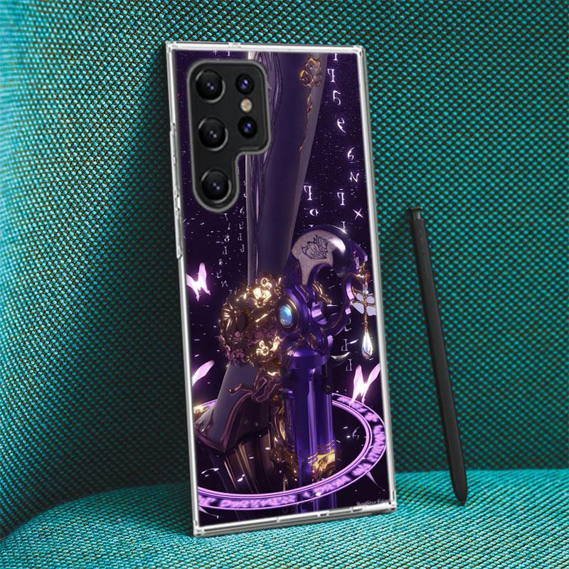 Bayonetta Capa Phone Case For Samsung S26 Ultra S25 Edge Galaxy S23 S21 S20 S24 FE S22 S10 Plus Cover Clear TPU Shell Coque with