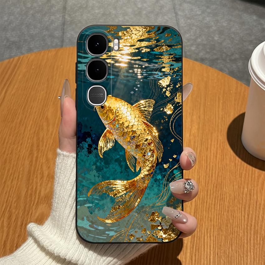 For Vivo Y31 Y31D Y31S 4G 5G Phone Case Gradient Bow Heart Matte Silicone Anti Fingerprint Cover For Vivo Y 31 Top Quality Funda