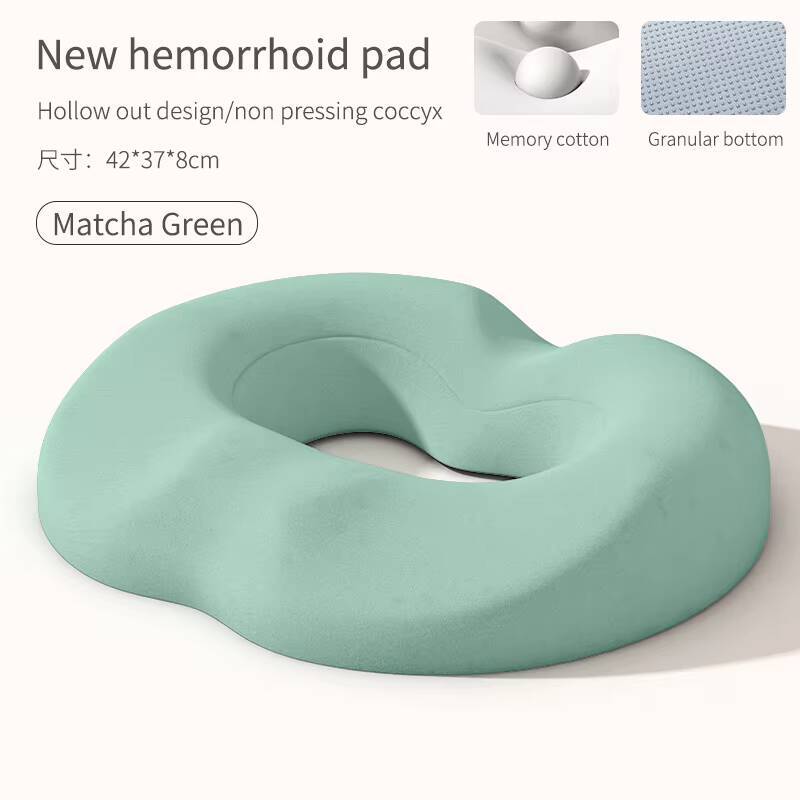 Breathable Comfortable Office Chair Memory Foam Seat Non Slip Orthopedic Prostate Cushion for Tailbone Sciaticaback Pain Relief