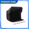 Laptop Computer Privacy Hood 16" Lightweight Portable Foldable Cover Storage Bag for Working Outside
