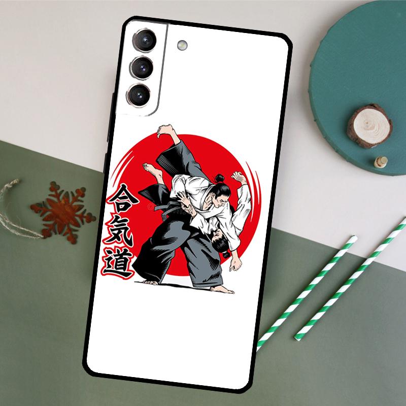 Aikido Phone Case For Samsung Galaxy S25 S20 S21 S22 S23 S24 S26 Ultra S10 Plus S25 FE Back Cover
