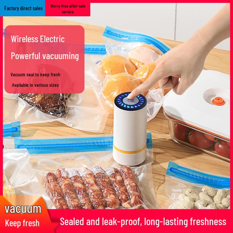 Handheld Electric Vacuum Sealer and Stick Vacuum Machine for Freshness Sealing