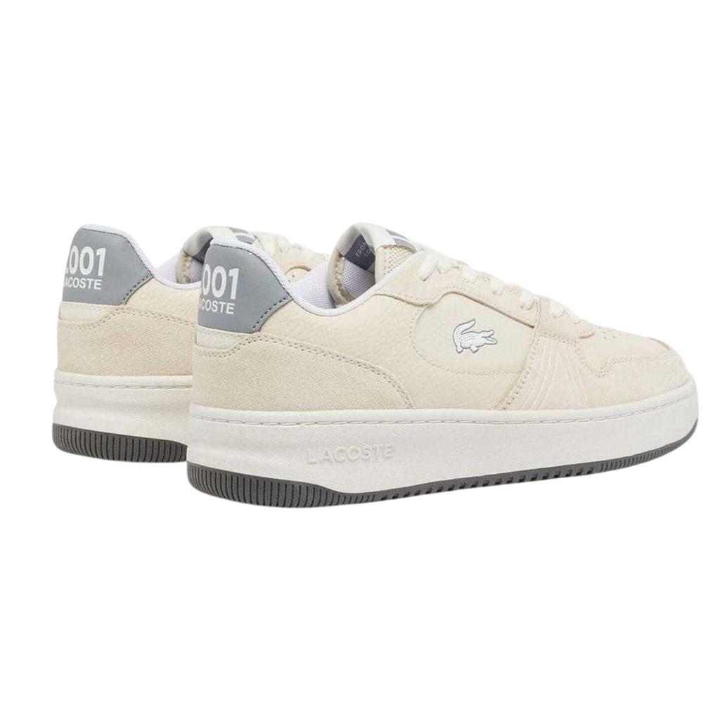 Lacoste Mens L001 Logo Suede Flat Trainers