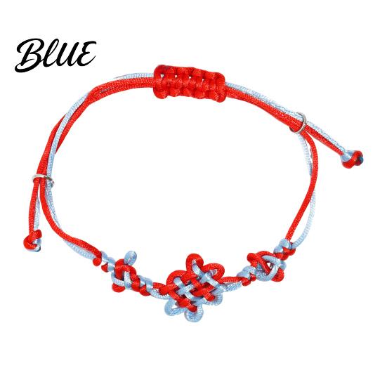 Handmade Knot Wristband Chinese Bracelet Retro Braided Good Luck High-quality