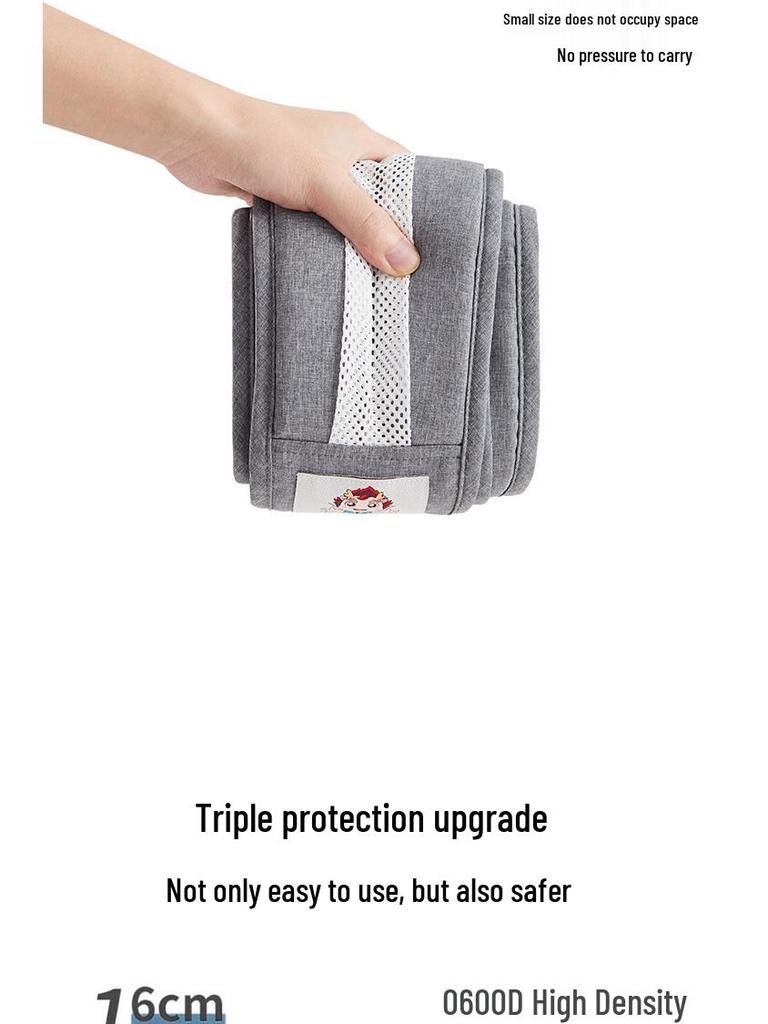 Lumbar Support Baby Waist Stool Carrier - Hands-Free, Front-Facing, Toddler Hug Support.