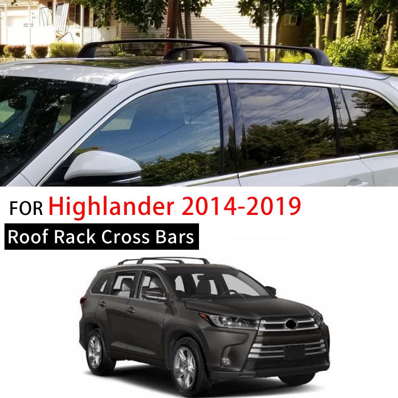 Highlander 15-21 Roof Rack: No-Drill Cross Bars for Easy Modification