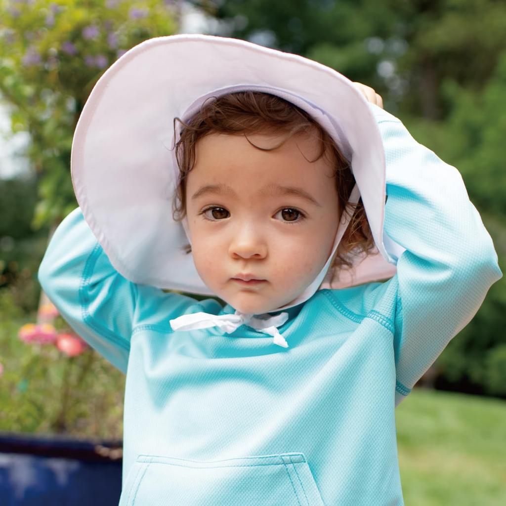 Green Sprouts Baby Hat, White, 9-18 Months, 737108-012-52