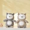 Cute And Charming Cartoon Knitted Animal Plush Doll Rabbit Owl Fox Bear Plush Toy Home Decoration Sleep Soothing Present Designed For Boys Plus Girls