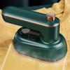 Green Portable Mini Garment Steam Iron Handheld Ironing Steamer Travel Household