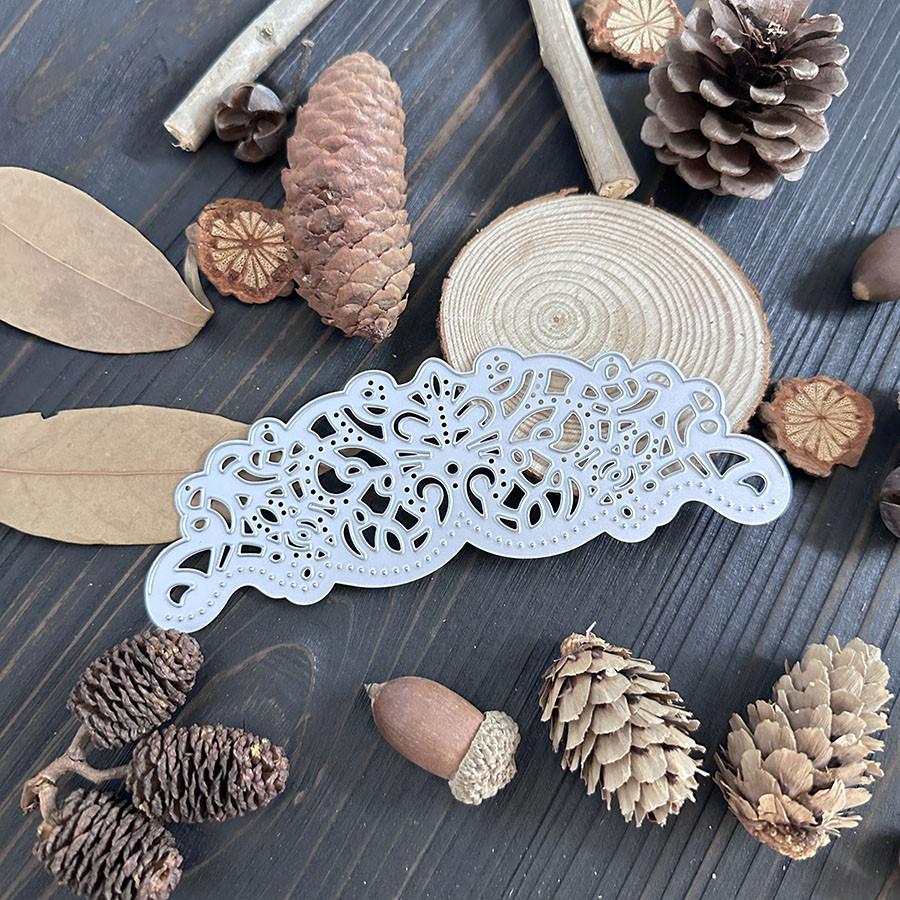 Lace Border Metal Cutting Dies Cut Die Mold Decoration Scrapbook Paper Craft Embossing Folder Photo Album Decorative Craft