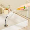 Kitchen Sink Cleaning Tools Wall-Mounted Garbage Clip Tweezers Pipe Hair Cleaning Tool Cute Radish Bathroom Sink Hair Clips