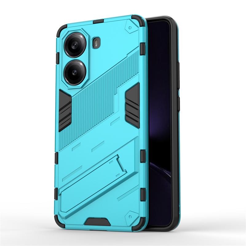 Für Xiaomi POCO X7 Pro Hülle Schutzhülle POCO X7 Pro Hülle Armor Silikon Unsichtbarer Handyhalter Abdeckung POCO X7 Pro Hülle