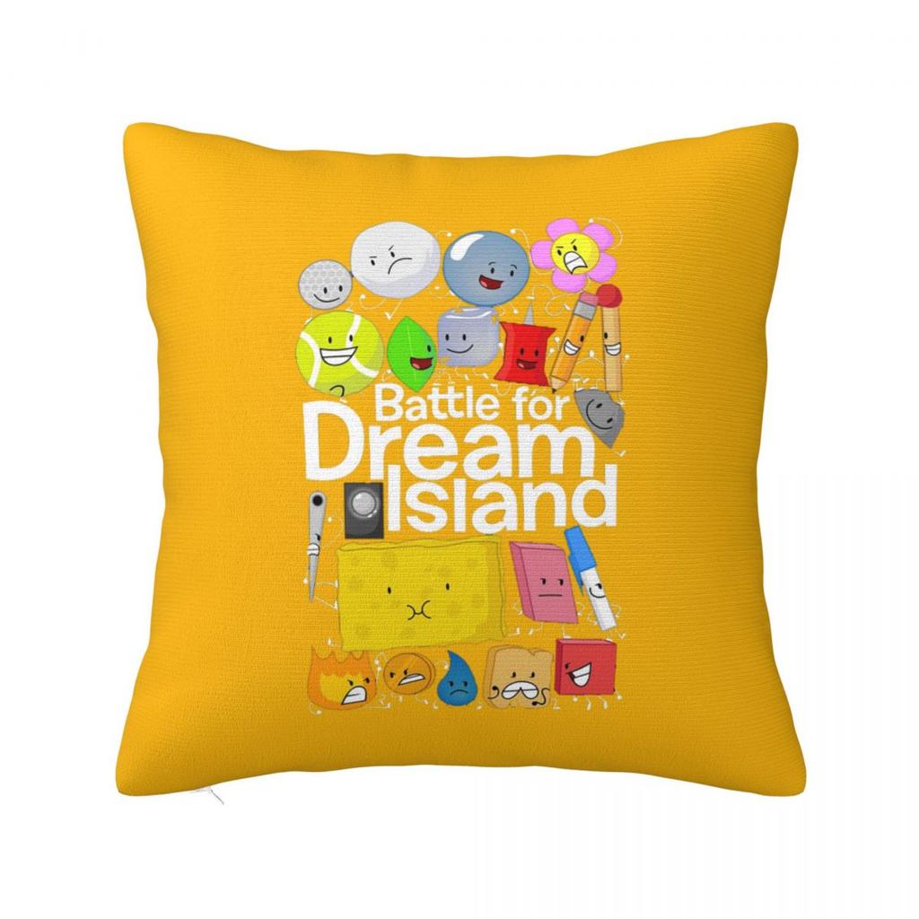 BFDI Poster Square Pillowcase Cushion Cover Pillow Case Throw Pillow Cover for Home Sofa Living Room