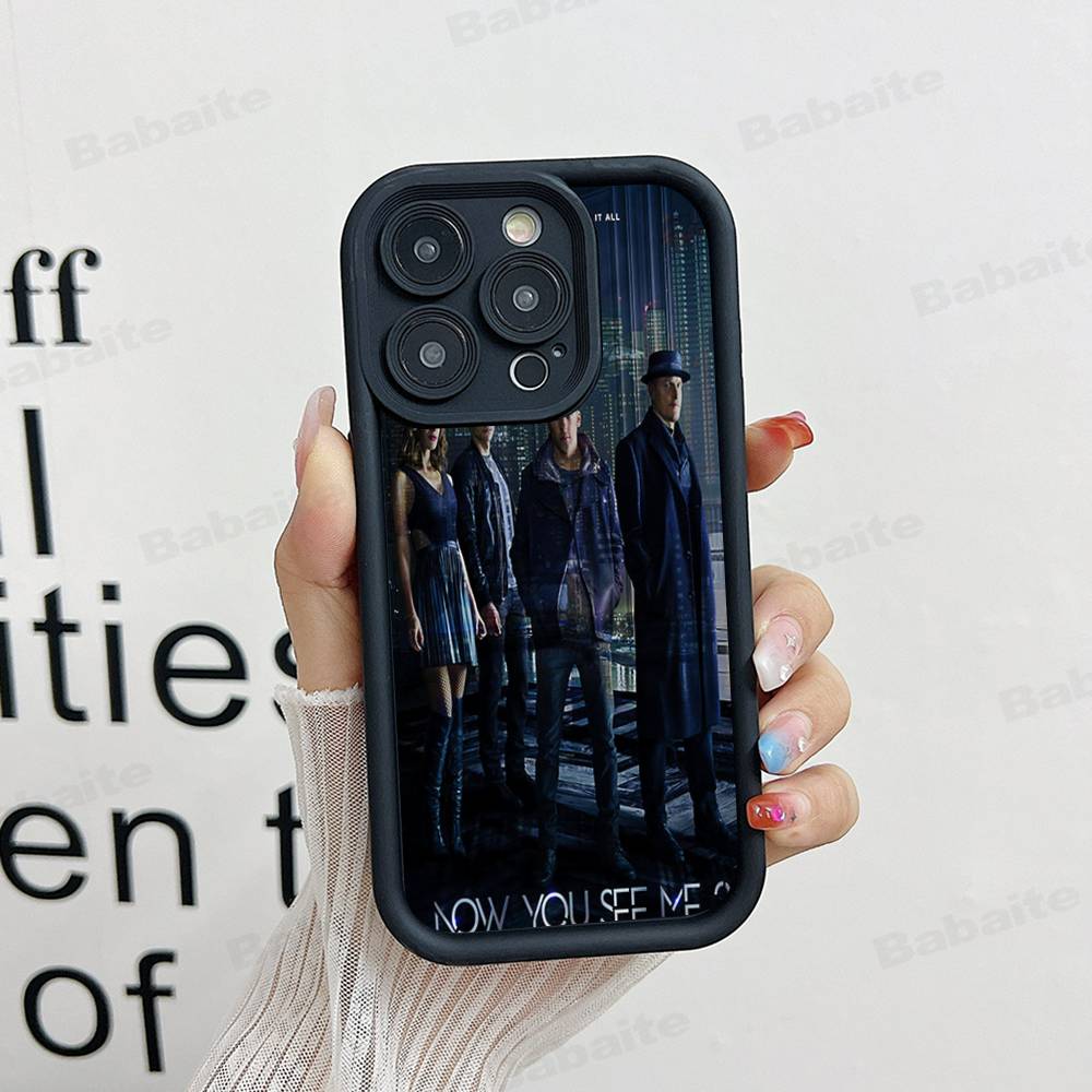 Movie N-Now You See Me Phone Case For iPhone 17 16 15 13 11 12 14 Pro Max Plus Silicone Cover Shell