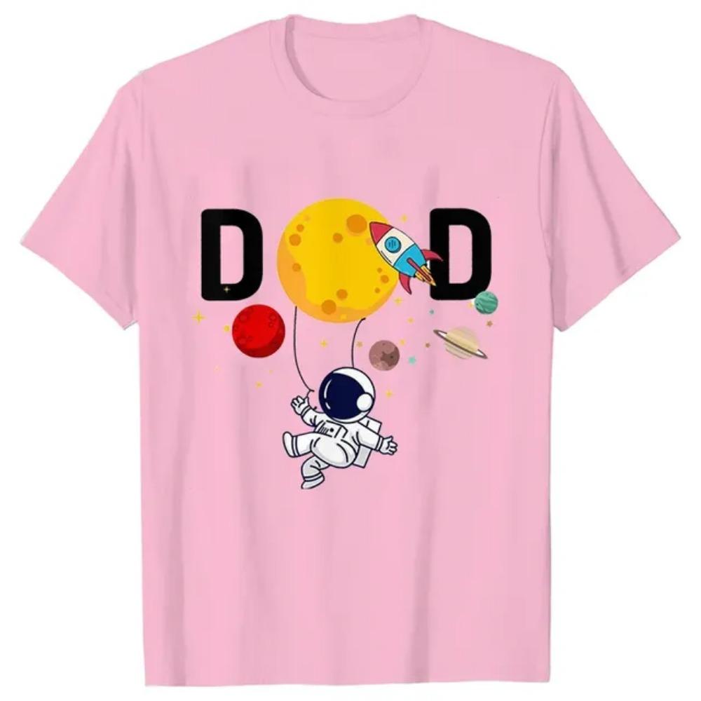 

День рождения Harajuku Простая модная трендовая футболка с коротким рукавом и принтом в виде буквы «космос» Одежда XXXL