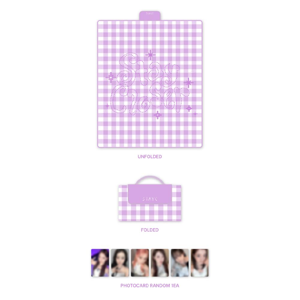 2026 STAYC FAN Concert Tour STAY CLOSER Picnic Mat