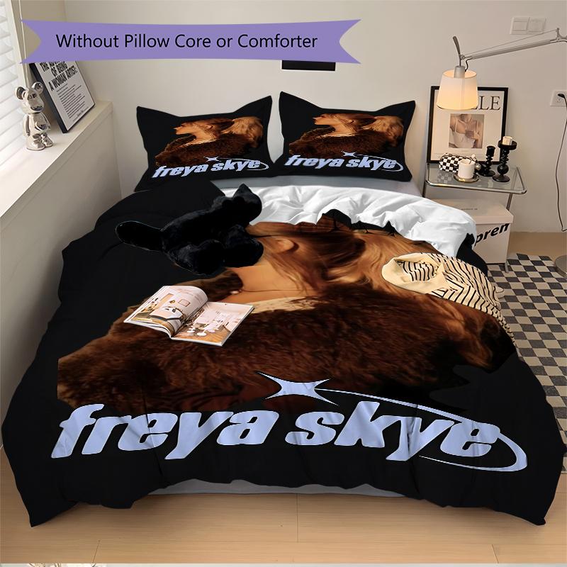 3Pcs Freya Skye'S Winter Elegance Bedding Sets For All Sizes New 3D Printed Bed Cover Comforter Duvet Cover Pillowcase Bedroom Decoration