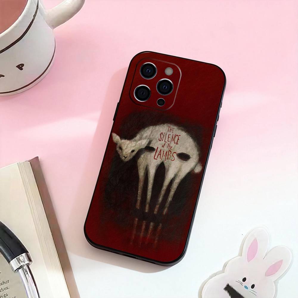 

Movie The S-Silence of the Lambs Phone Case For iPhone 17,16,15,14,13,12,11 Plus,Pro,Max,XS Silicone Soft Cover iPhone13PROMAX