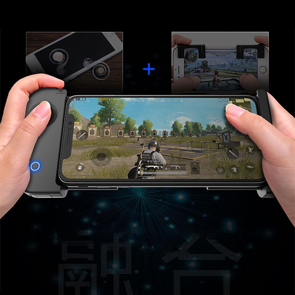 Kabelloser Bluetooth 4.0 Einhand-Spielecontroller mit Teleskop für Android/iOS Smartphone Telefon-Controller