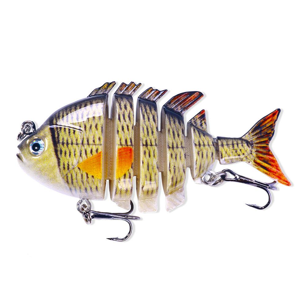 Fishing Lures Multi Jointed Swimbait Crank Bait Slow Sinking Bionic Artificial Bait Freshwater Saltwater Trout Bass Fishing Acce