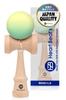 [Modern Pastel Colors for Competitive Use] Kendama, Kendama, Matte Paint, Two-Tone, 7 Colors, Mystical Pastel, Lemon Yellow/Turquoise [Heart Beat's]