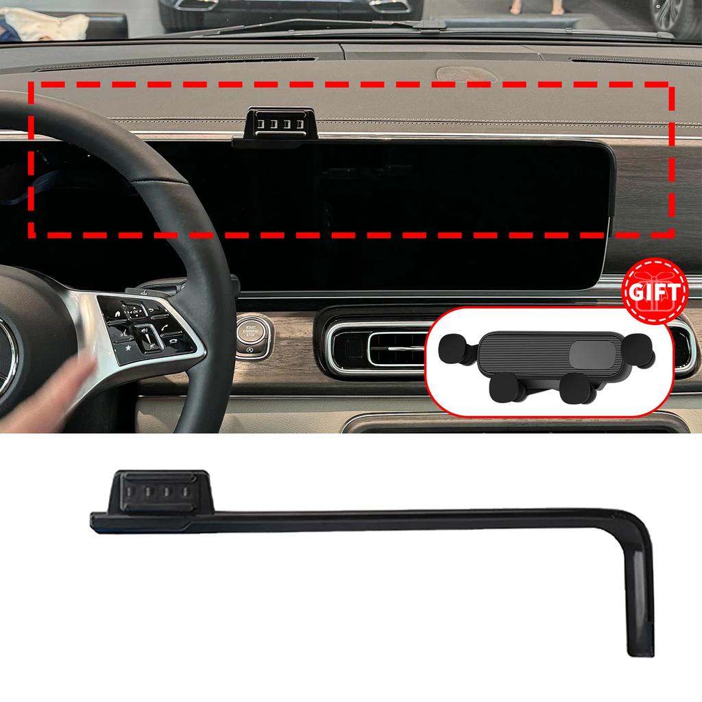 Ajuste para Mercedes-Benz Clase V 2024 2025 Base de Pantalla Soporte para Teléfono Soporte Clip Seguro Accesorios para Coche