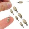 100pcs Anti Winding Fishing Swivel Stop Beads Match Feeder Fishing Swivel Connector  Fishing