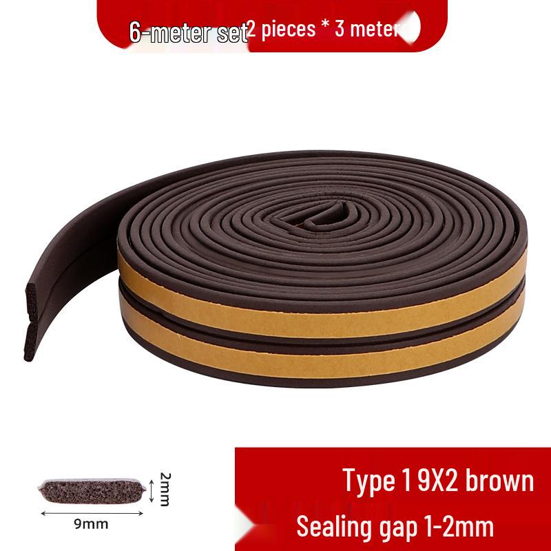 

Soundproof Door Gap Seal Strip: Silent, Anti-Theft, Windproof Adhesive for Doors & Windows
