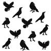 Spooky Black Cat Decals Fun Halloween Wall Stickers for Haunted House Party Decorations and Office Events