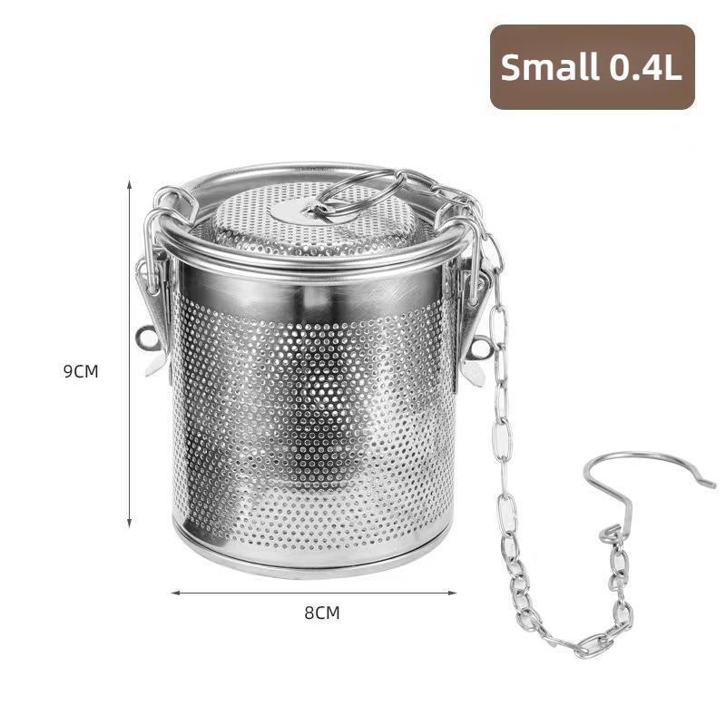 

Soup Taste Spice Box, Stainless Steel Seasoning Bag Multipurpose Spice Filter Seasoning Strainer for Gravy Soup Taste Spice