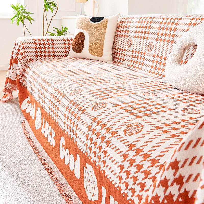 

Sofa Towel High-Grade Light Luxury Chenille Sofa Cover Cloth Four Seasons Universal Non-Slip Cover Cover 180*130cm