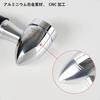 evermotor Chrome 3 In 1 Mini LED Motorcycle Turn Signal Light E Approved CNC