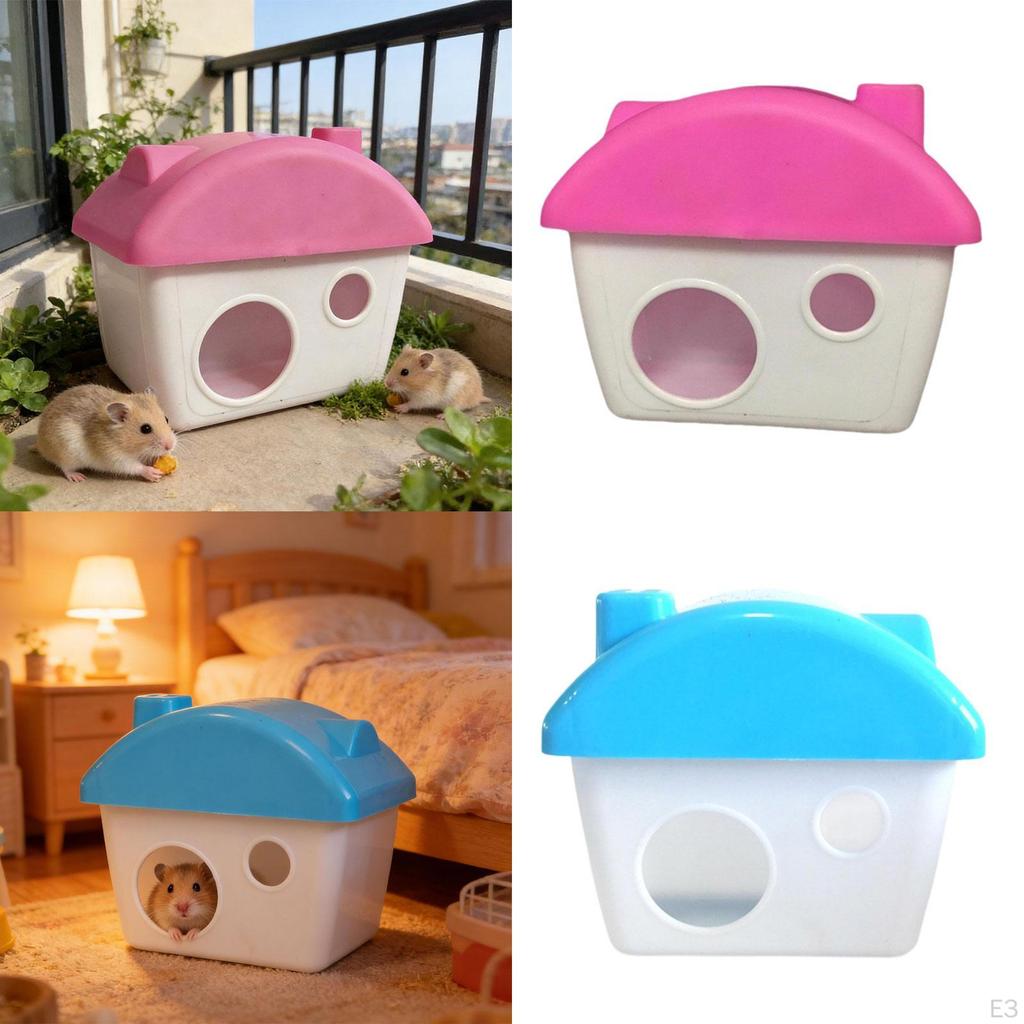 Hamster Small Animal Habitat Hideouts Hideaway Hut for Chinchilla