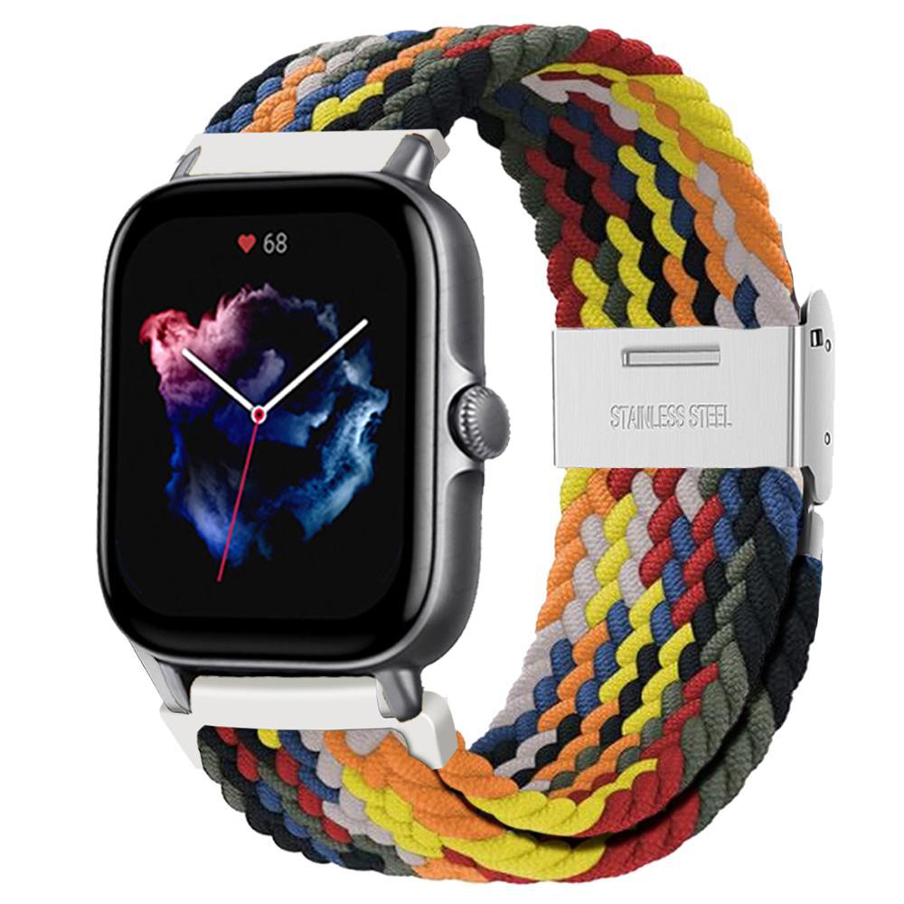 20mm/22mm Band For Amazfit GTS/2/2e/3/4/GTS2 Mini/GTR/3/Pro/4/GTR2/47mm/stratos Braided Watch Bracelet Amazfit Bip 6 5 3 Straps