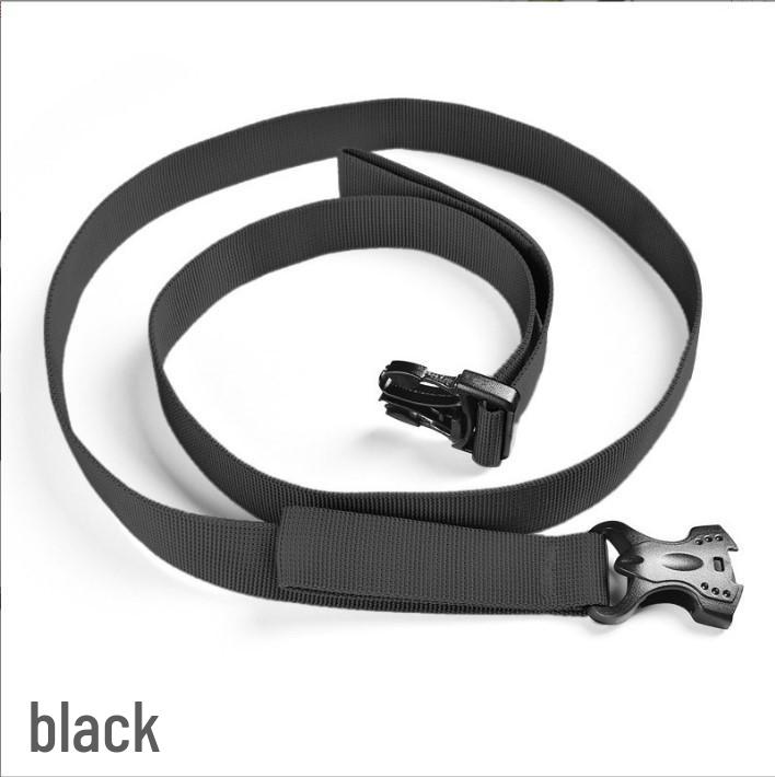 

Double Safety Buckle Outdoor Luggage Straps чорний