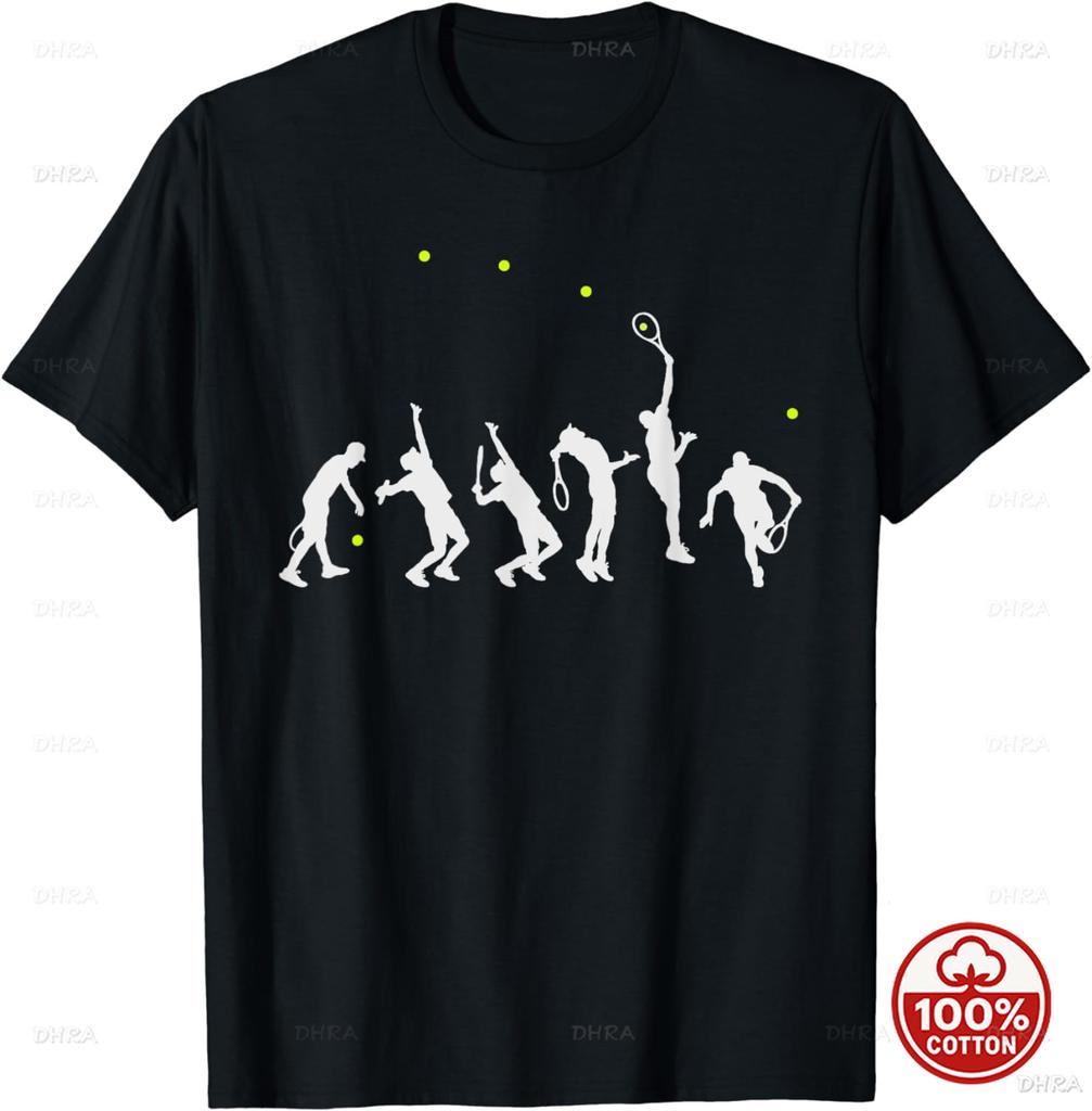 Tennis Serve Sequence Motion Silhouette Graphic Tshirt Tennis Player Sports Lover Unisex 100cotton Loose Sport Short Sleeve Tee