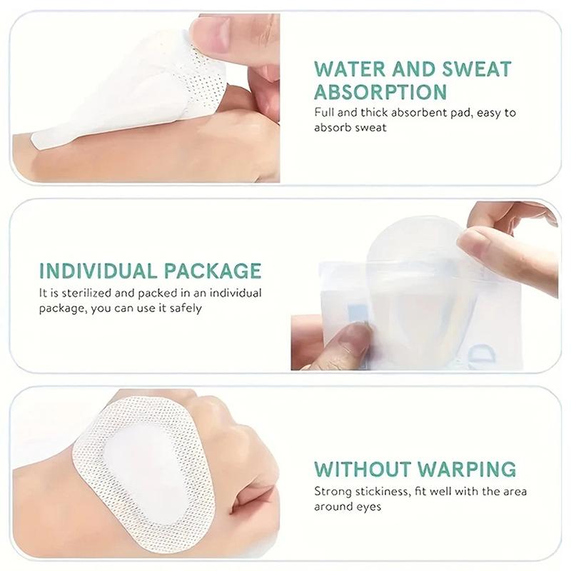 10 Pcs Medical Eye Patches Postoperative Sterile Adhesive Light Blocking Eye Pad Eyesight Protection Amblyopia Correction Patches