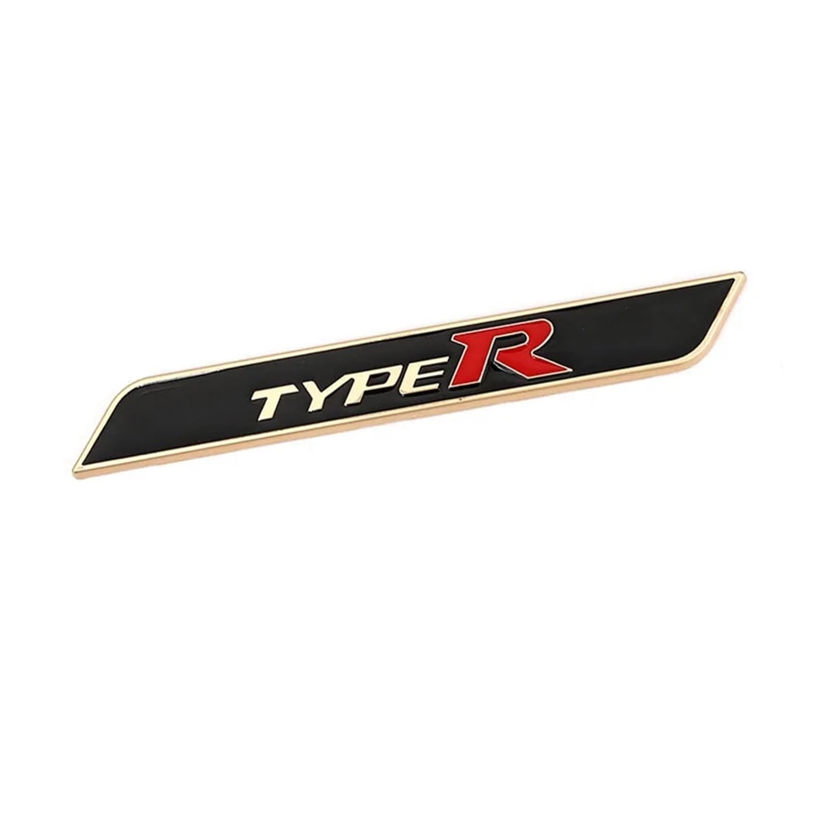 yzw6688 3D Metal Car Sticker Type R Logo Emblem Badge One size золотой